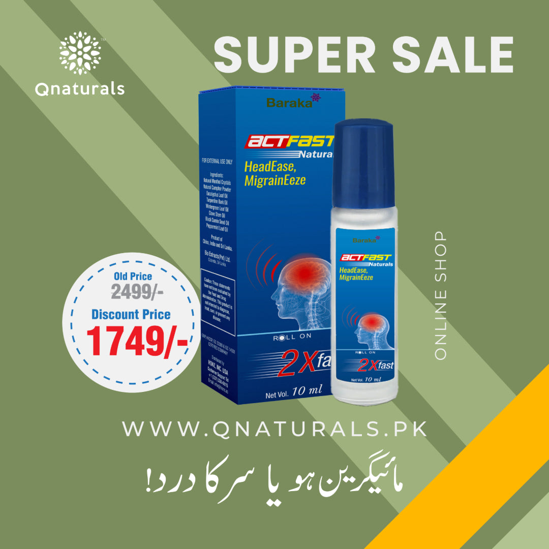 Baraka Actfast - Fast Headache Relief Roll On 10ml