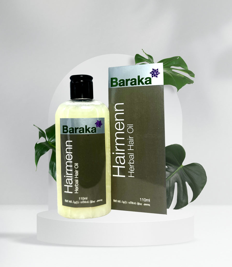 Hairmenn Herbal Hair Oil 110ml for natural hair fall control and hair growth