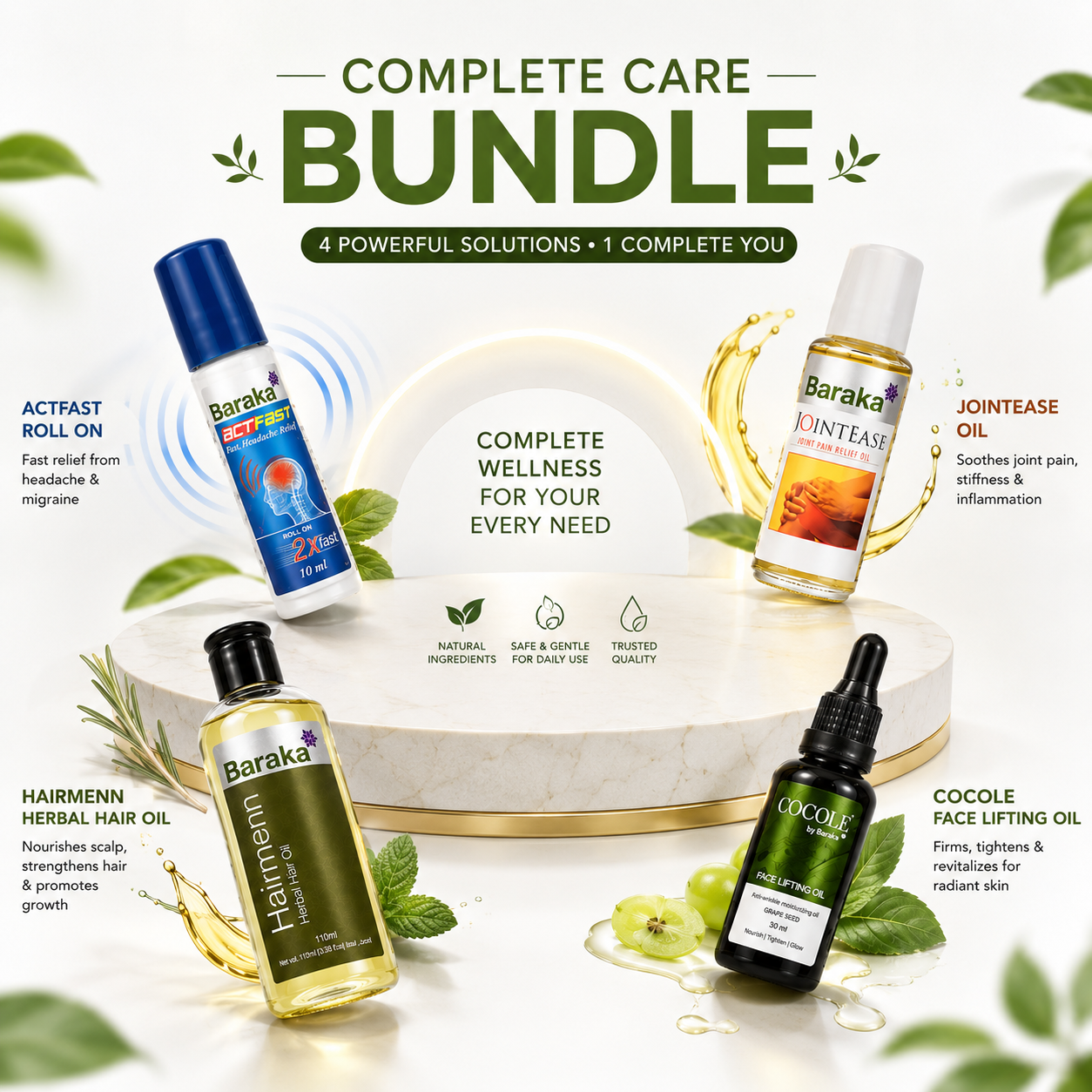 Baraka Complete Wellness Pack — All 4 Products
